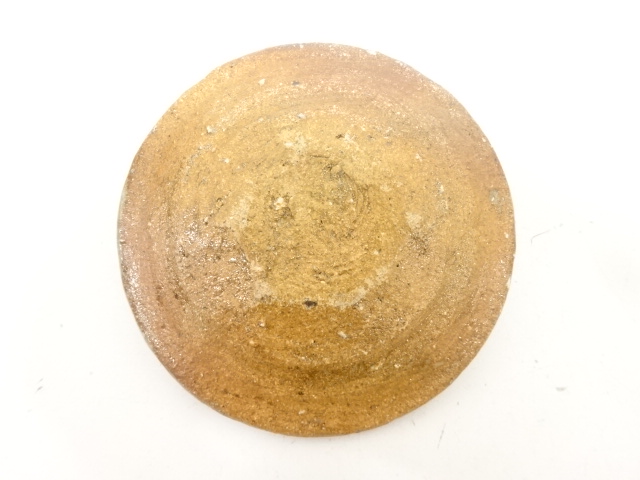  唐津焼　井上東也造　絵唐津　水指